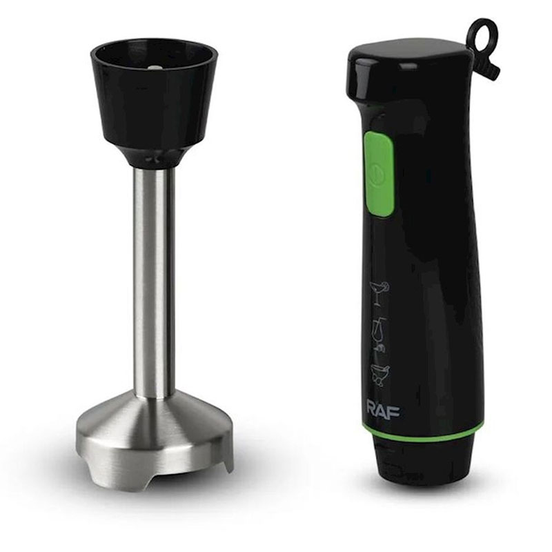 Mixeur Plongeant RAF R-303B 800Watts - Noir - RAF