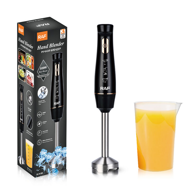 Mixeur Plongeant RAF R-313B 800W - Noir - RAF