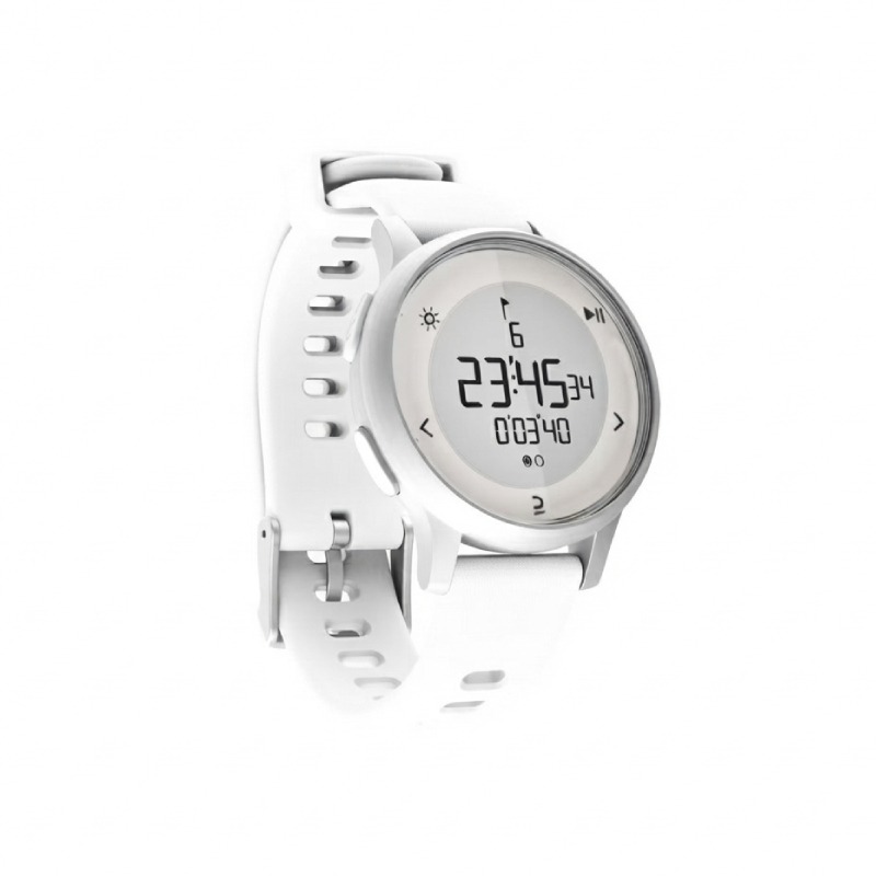 Montre Chronomètre de Course à Pied DECATHLON W500S - Blanc - DECATHLON