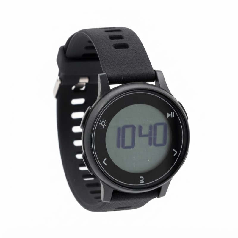 Montre Chronomètre de Course à Pied DECATHLON W500S - Noir - DECATHLON