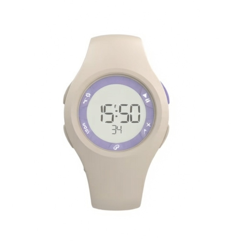 Montre Chronomètre de Course à Pied w200 S - Beige - DECATHLON
