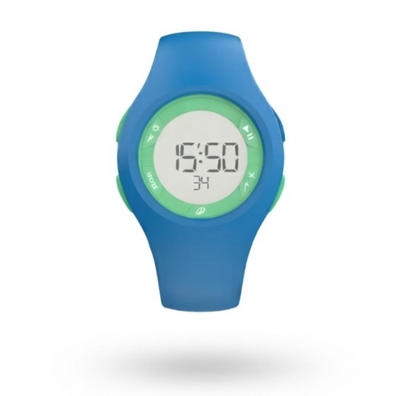 Montre Chronomètre de Course à Pied W200 S - Bleu - DECATHLON