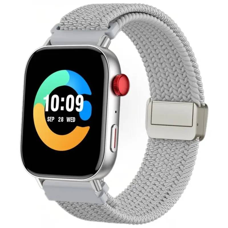 Montre Connectée Colmi C8 Max Tissu - Silver