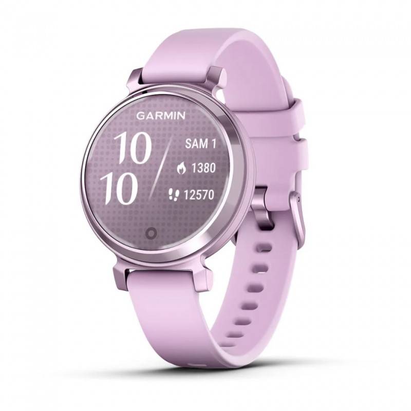 Montre Connectée Garmin Lily 2 AMOLED Suivi Santé - Lilac