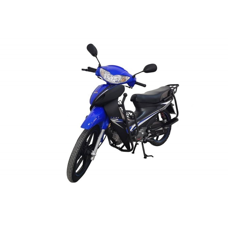 Moto ZIMOTA Partner 109cc Avec Repose Pied - Bleu - ZIMOTA