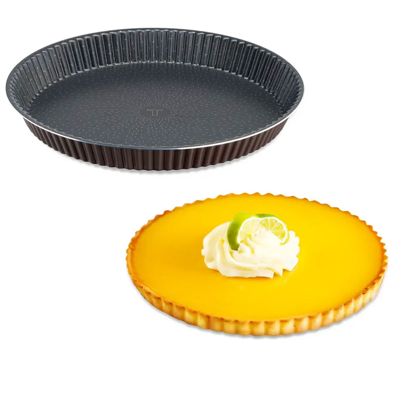 Moule à Tarte TEFAL PerfectBake 33cm - J5542102 - Tefal