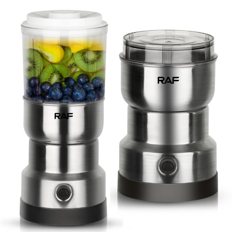 Moulin et Blender 2EN1 RAF R-7126 300Watts - Inox