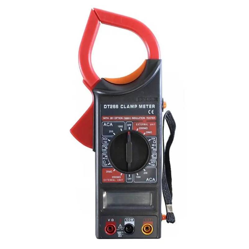 Multimètre DT266 Clamp Meter AC/DC Voltage & Courant 1000A