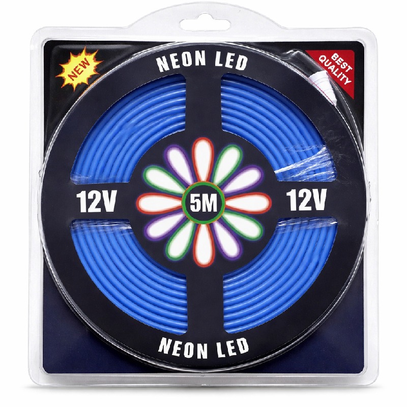 NÉON LED FLEXIBLE 12 V 5M CC BLEU