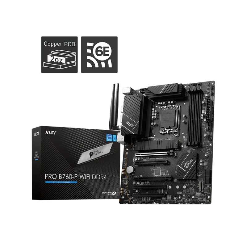 Carte Mère MSI PRO B760-P WIFI DDR4 - MSI