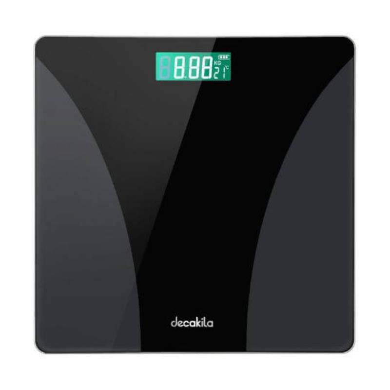Pèse Personne DECAKILA KMTT038W 180 Kg - Noir