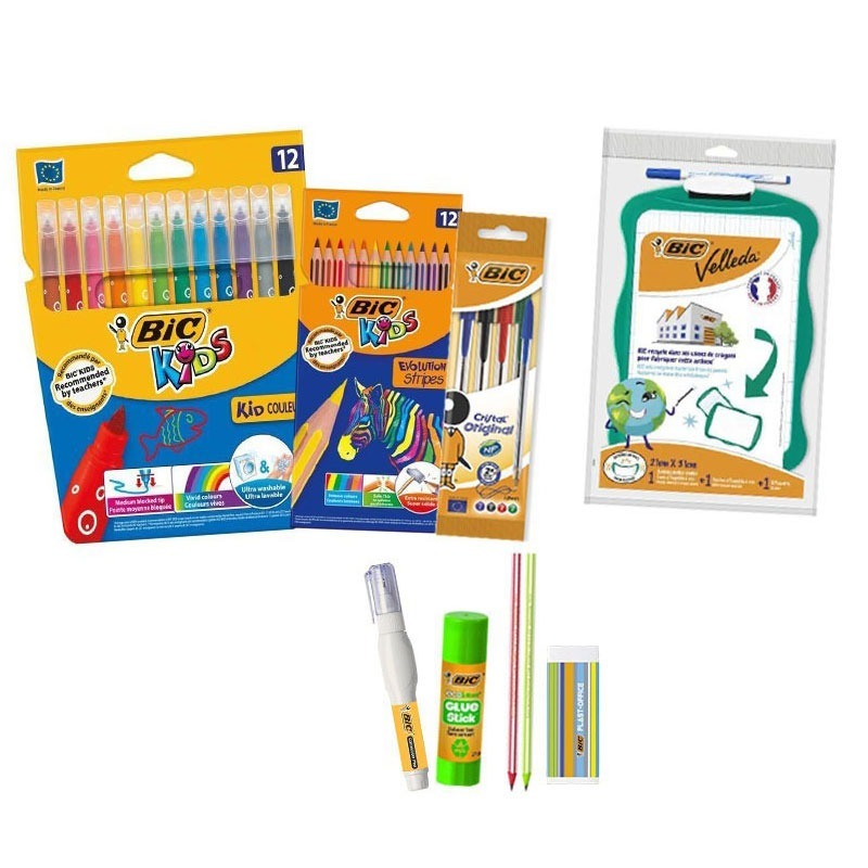 de 10 articles BIC scolaires