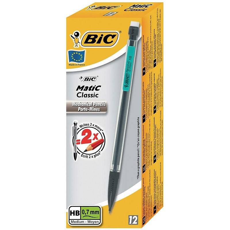 de 12 Portes Mines BIC Classic 0.7 mm - 604596