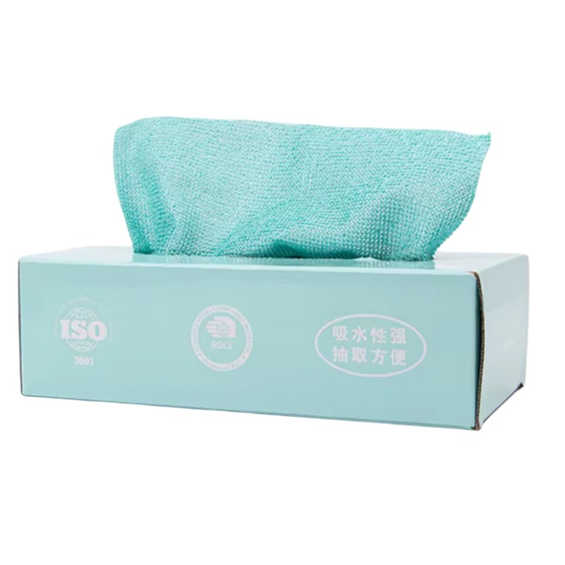 de 20 Serviettes de Cuisine en Microfibre - Vert