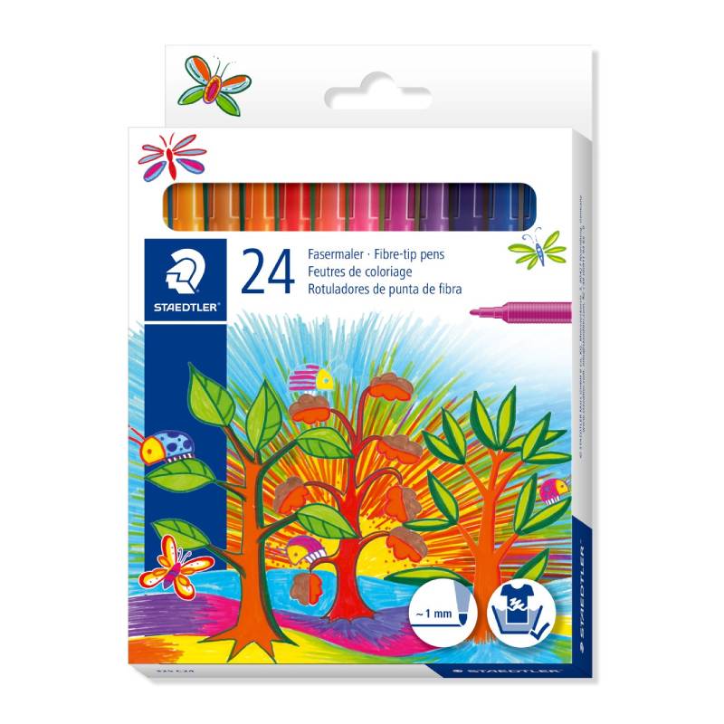 de 24 Feutres à pointe fibre STAEDTLER 325 C24