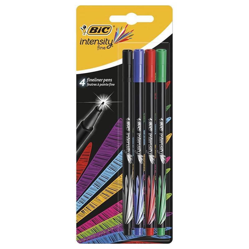 de 4 Feutres BIC Blister Intensity - 449336