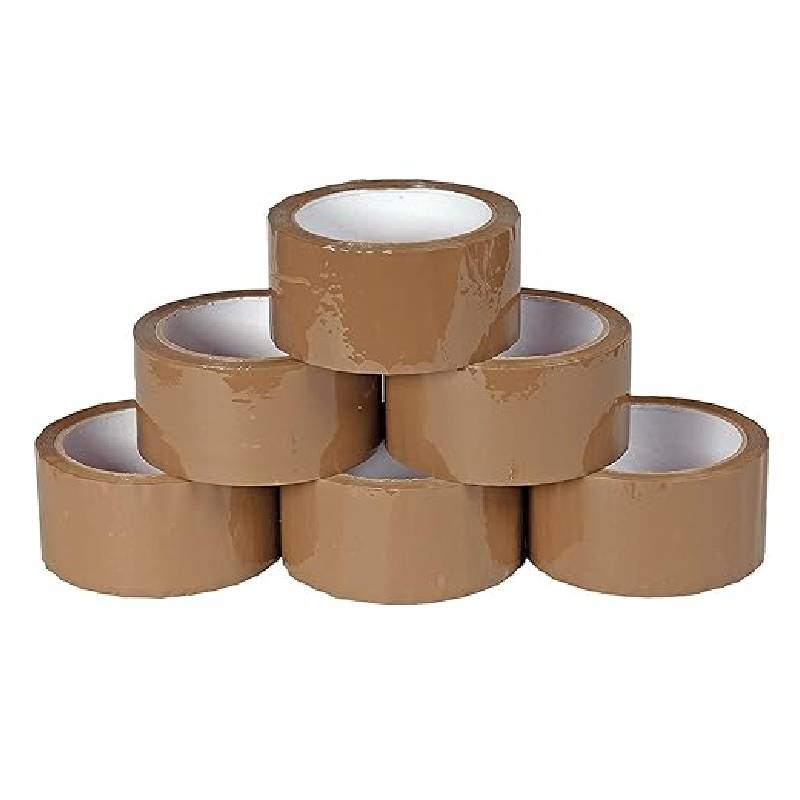 de 6 Rubans Adhésif Marron 45mm x 100y