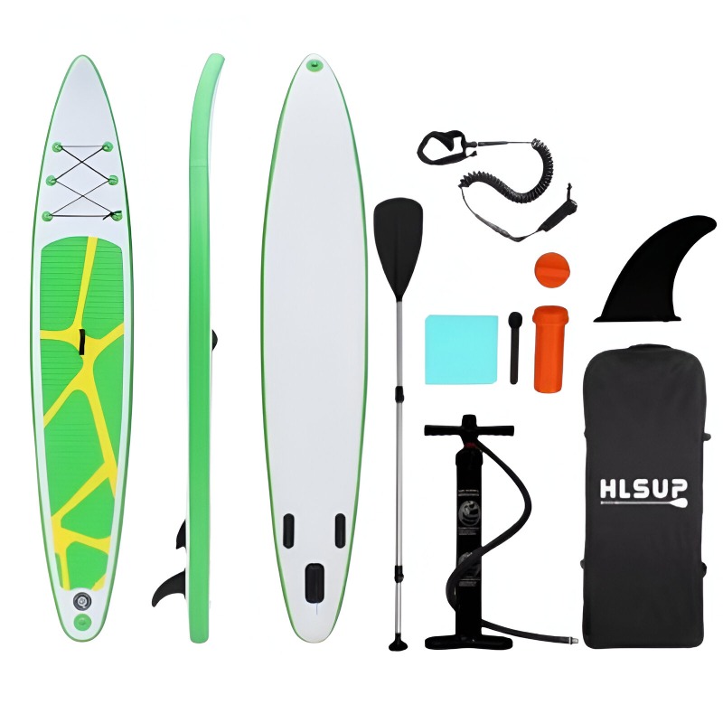 Paddle Gonflable Wattuo Marlin 3.80M - Vert & Blanc (NH200-1)