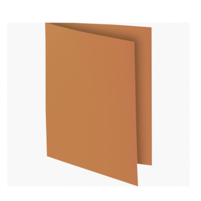 Paquet De 100 Chemises Cartonné RIBAT Bristol Vives 160Gr 24*32 - Marron - RIBAT