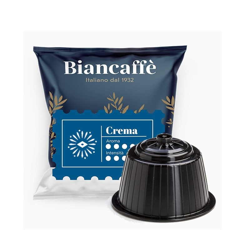 Paquet De 50 Capsules BIANCAFFE Crema Compatible avec EP MINI