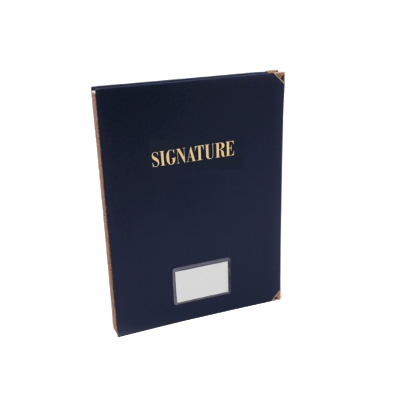 Parapheur De Signature RIBAT De 16 Volets Mousse Luxe - RIBAT-PAPIER