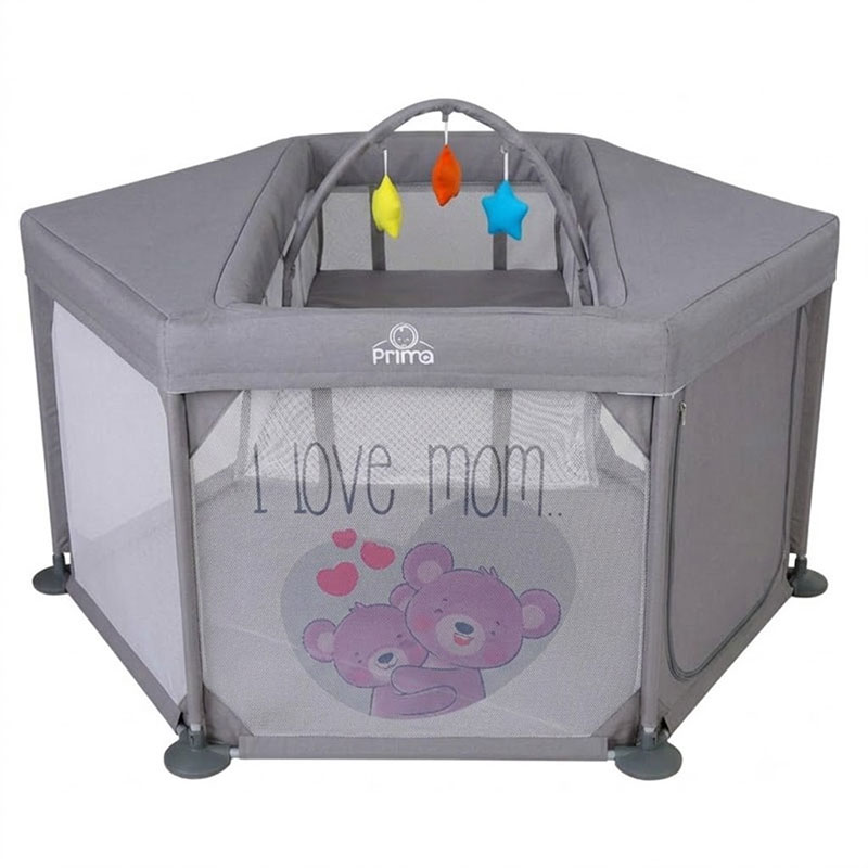 Parc Lit PRIMA Carino PARC005 - Gris - PRIMA