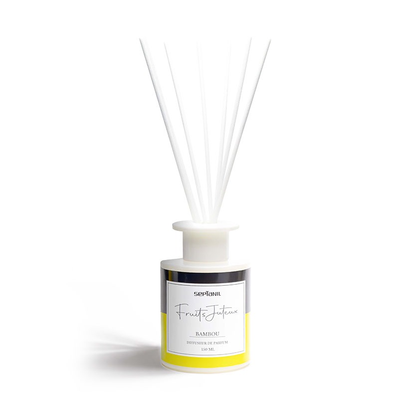 Diffuseur SEPTANIL de Senteur En Bambou Fruits Juteux - 150ml - SEPTANIL