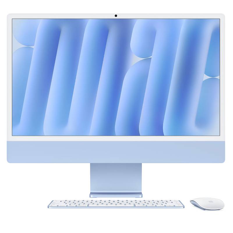 PC de Bureau All In One APPLE iMac M4 16Go 512Go SSD - Bleu - Apple