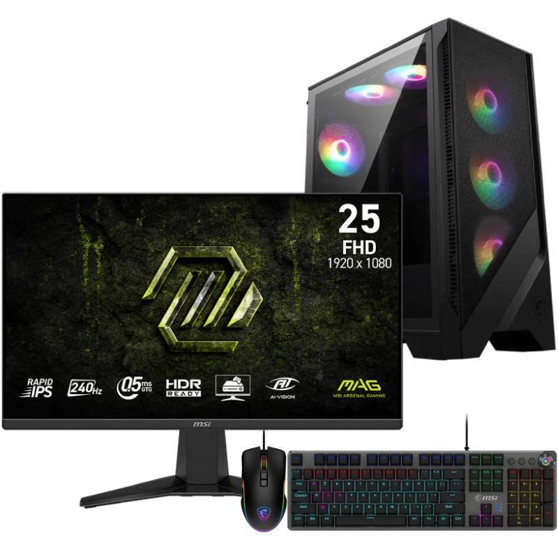 Gamer MYTEK AMD RYZEN 5 16G RTX5060 8GB - MYTEK