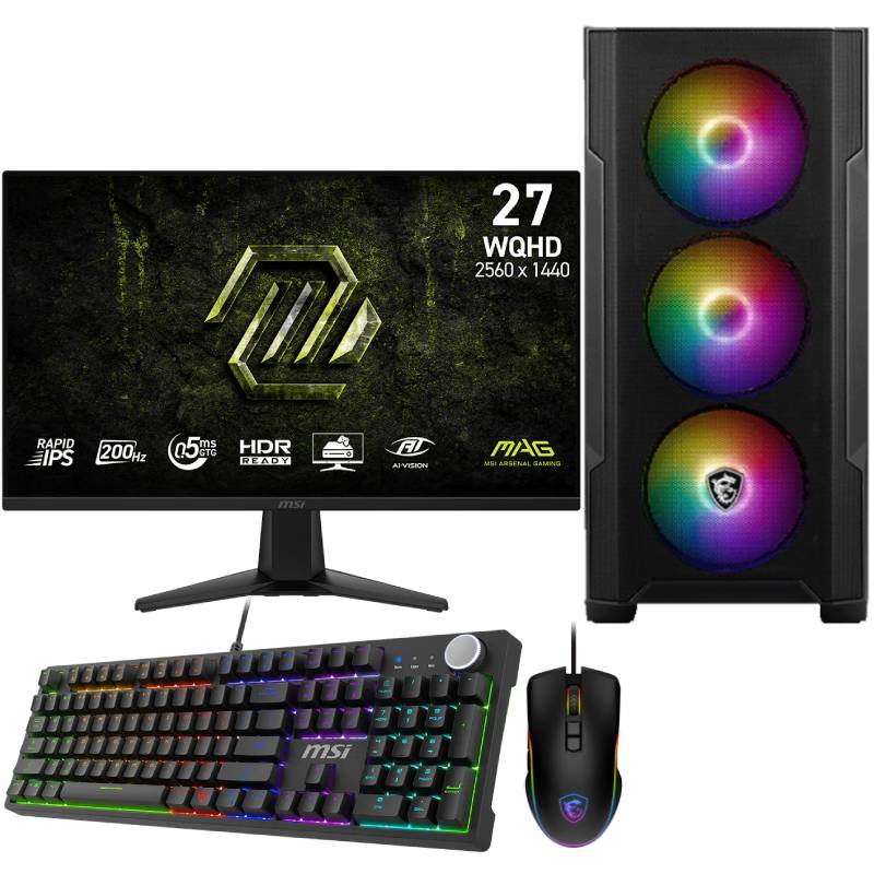 Gamer MYTEK i7 12è Gen 32G RTX 5060Ti 16G - POWERED-BY-MSI-ULTIMATE