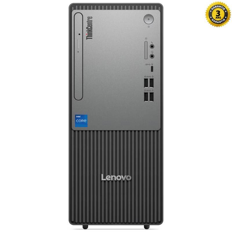 PC de Bureau LENOVO ThinkCentre néo 50t Gen 5 i3 14è Gen 8Go 512Go SSD