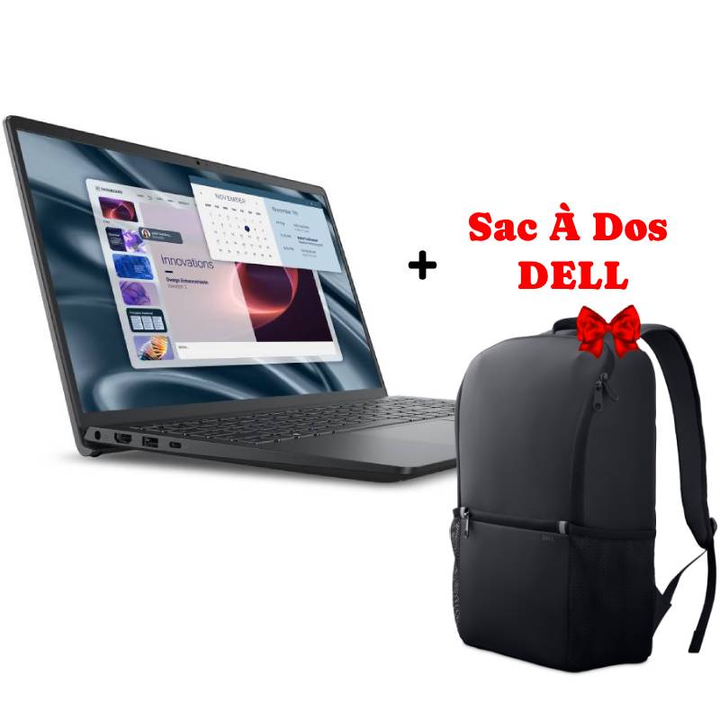 DELL Pro 15 Essential AMD RYZEN 5 8G 512G SSD - Noir