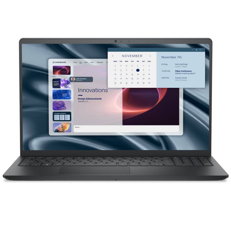 DELL Pro 15 Essential AMD RYZEN5 8GB 512G SSD W11P - Noir