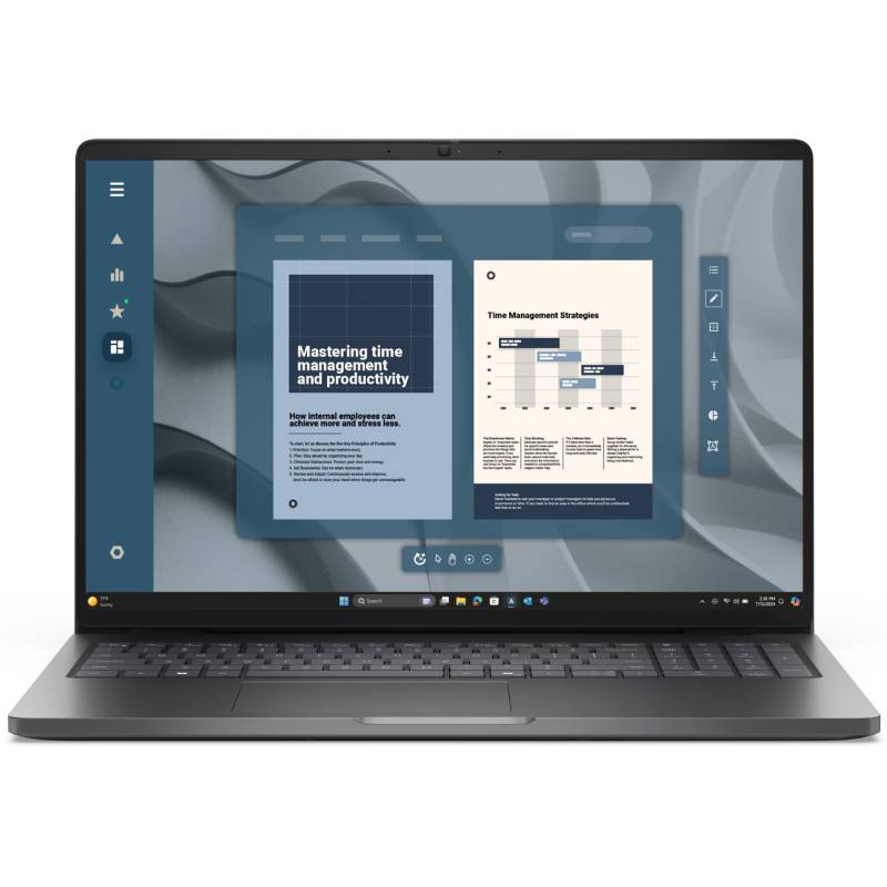 PC Portable DELL Pro 16 AMD RYZEN 5 16GB 512GB SSD - Gris - Dell