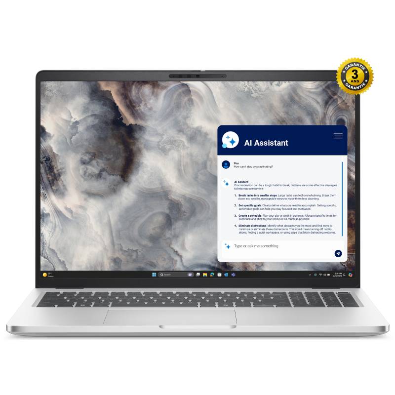 DELL Pro 16 Plus Ultra 5 235U 24GB 512GB SSD - Gris - Dell