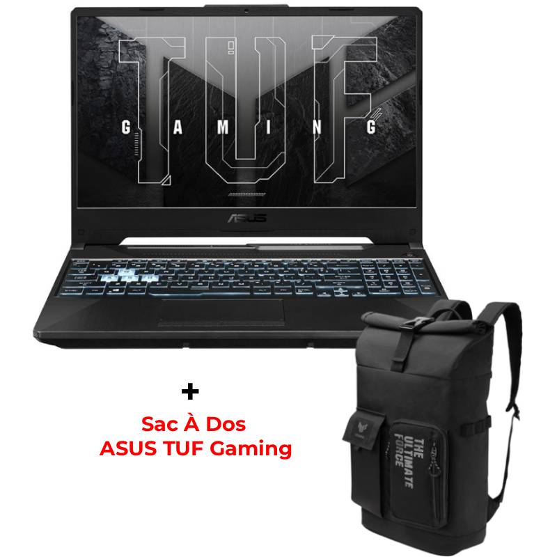 PC Portable Gamer ASUS TUF Gaming A15 AMD RYZEN 7 24GB RTX 3050 - ASUS