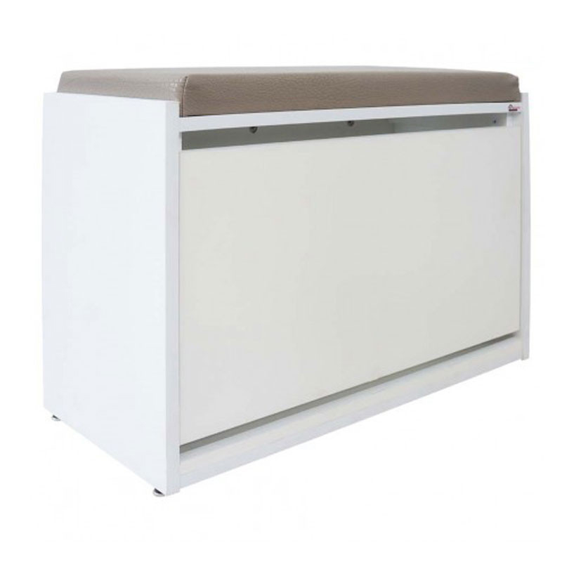 Porte Chaussures Banquette SOTUFAB PC27BC - Blanc
