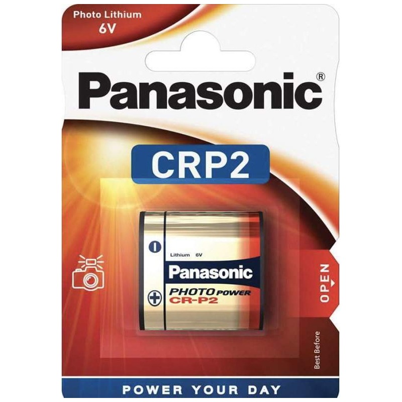 Pile PANASONIC CRP2 Lithium 6V