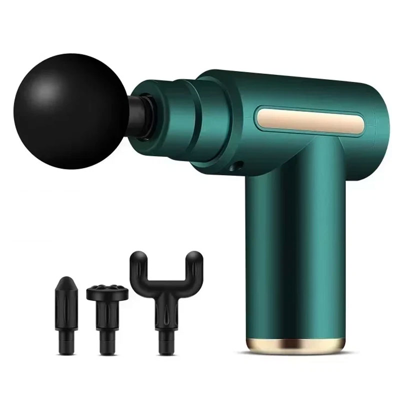 Pistolet de Massage Musculaire Sans Fil - Vert
