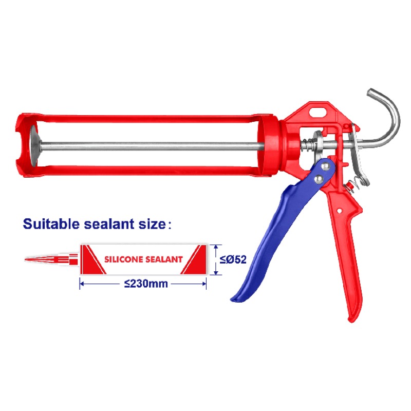 Pistolet EMTOP silicone 9 pouces230mmp-alum ECGN01091