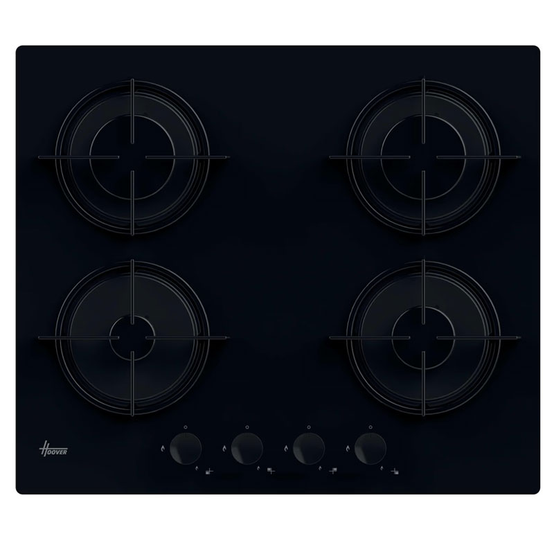 Plaque de Cuisson Encastrable HOOVER H-HOB 300 HVW6MBB 4Feux 60cm - Noir - HOOVER