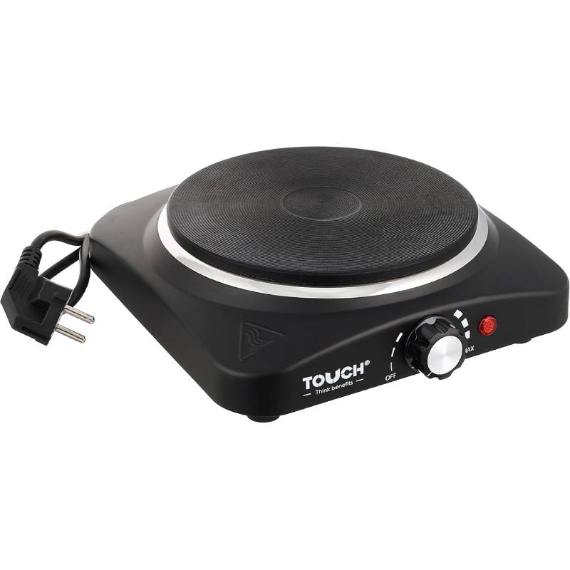 Plaque Électrique TOUCH 40907 1500W - Noir