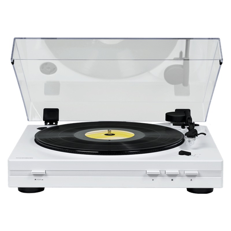 Platine Vinyle THOMSON Automatique TT351 - Blanc - THOMSON