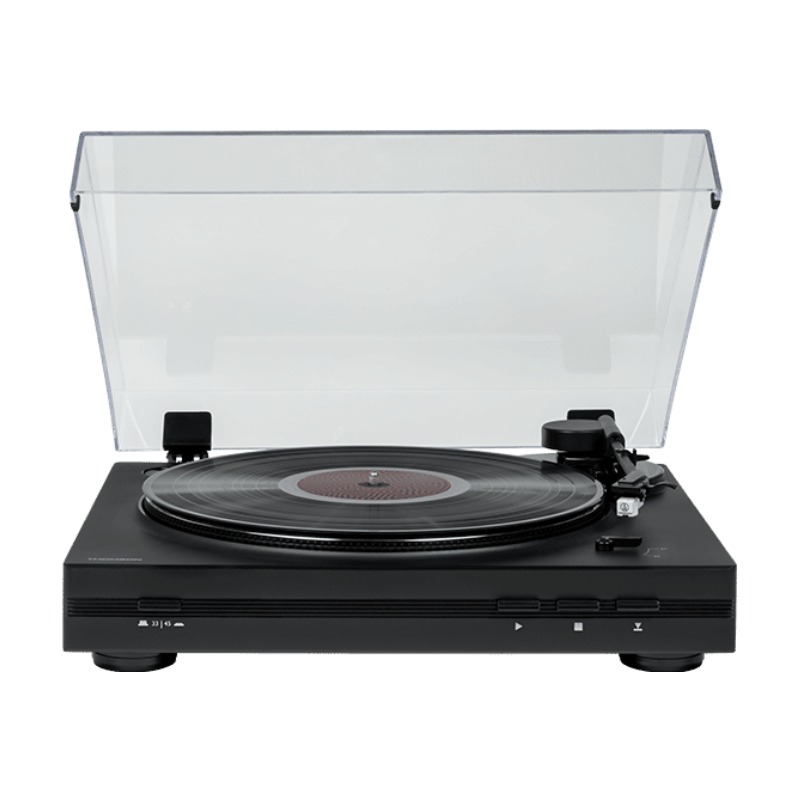 Platine Vinyle THOMSON Design Noir & Bois - THOMSON