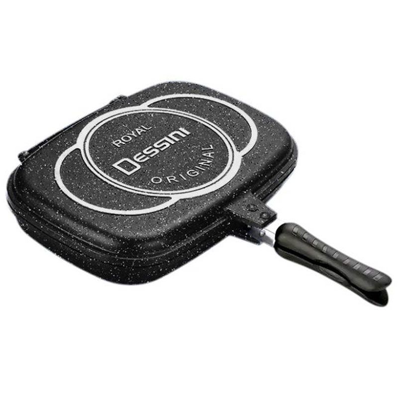 Poêle Double Face Royal Dessini KP-40 - Noir