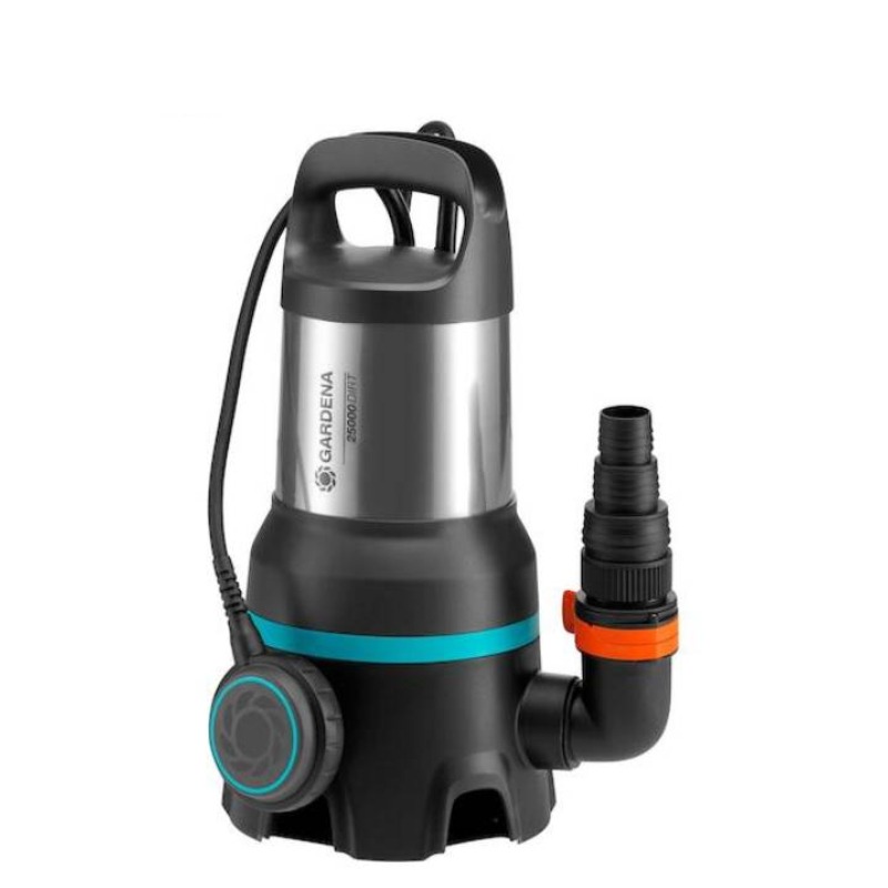 Pompe d'évacuation GARDENA pour eaux Chargées 25000