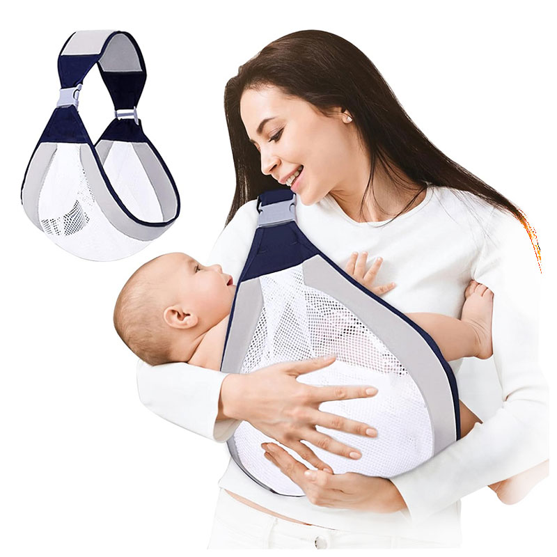 Porte-bébé BABY SLING à Bandoulière - Bleu