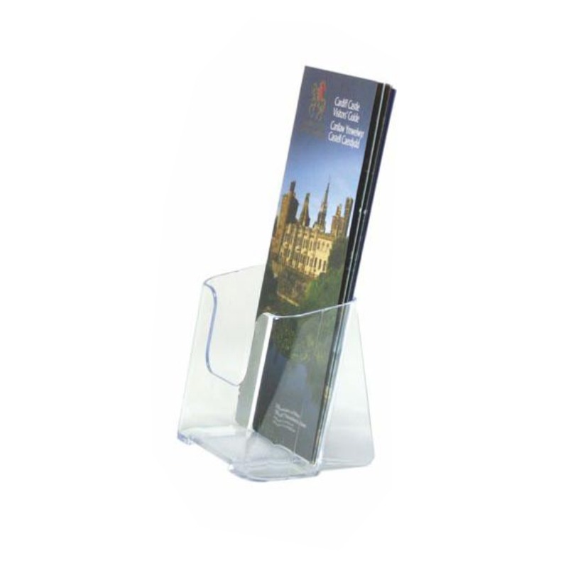 Porte Brochure FAIBO A6 1 Compartiment 20×11,3×8 cm - Transparent - FAIBO