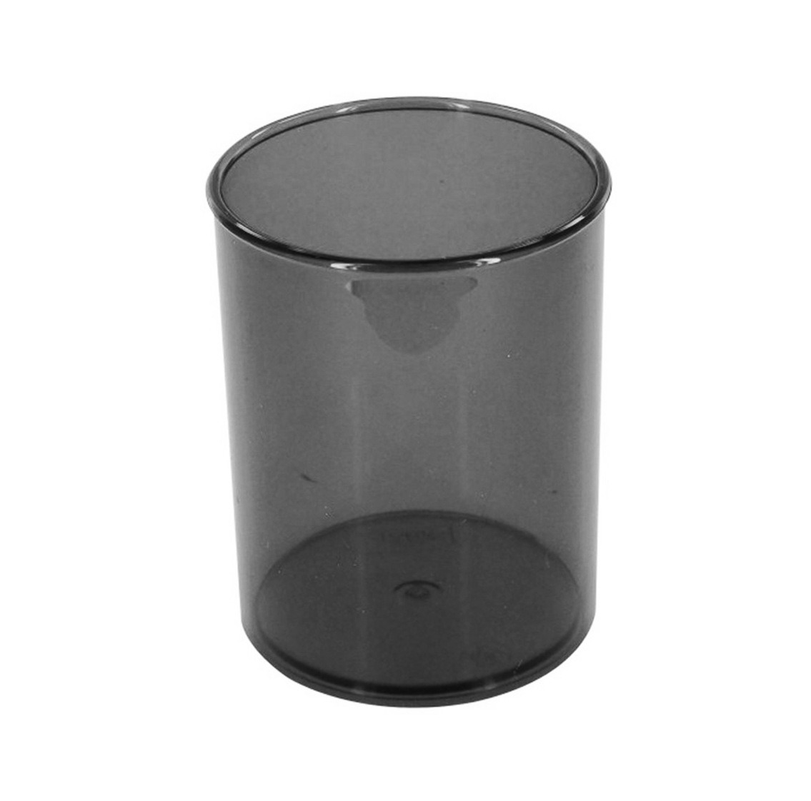 Pot à Stylo Rond Polystyrène FAIBO 205-59 10cm - Noir Transparent - FAIBO