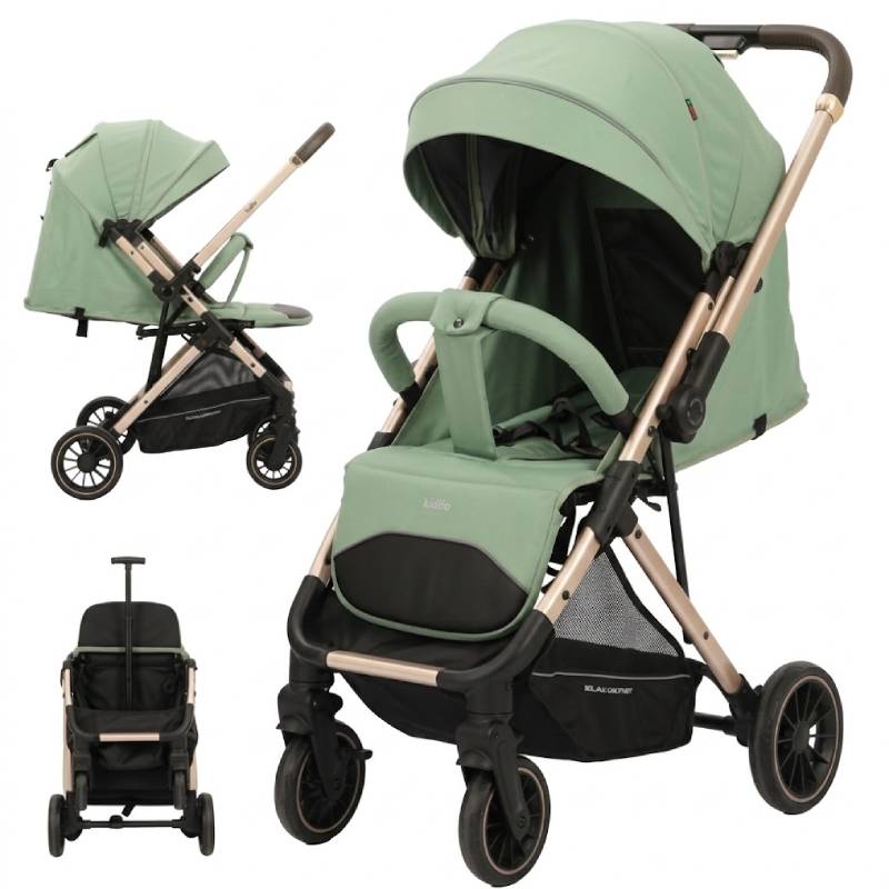 Poussette Bébé KIDILO 6530 Mini - Vert